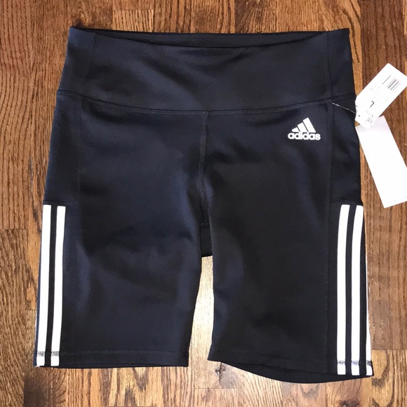 Adidas AEROREADY High Rise Training Tights Shorts - Picture 2 of 8